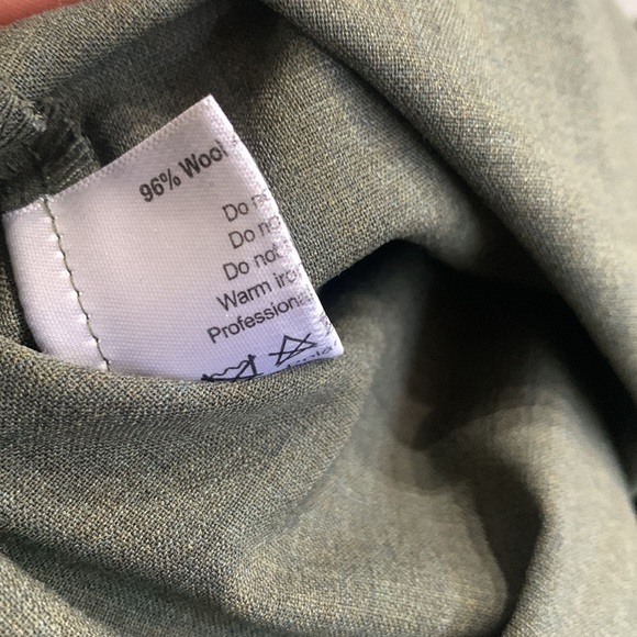 Like New Eskandar Japanese Green Trousers - Picture 3 of 6